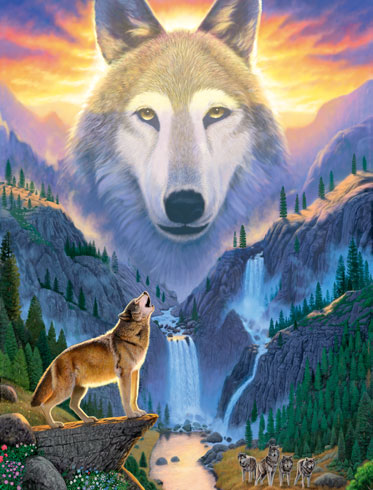 Paysage Loup